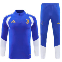 26/27JUV Blue Half Pull Tracksuit (半拉链)