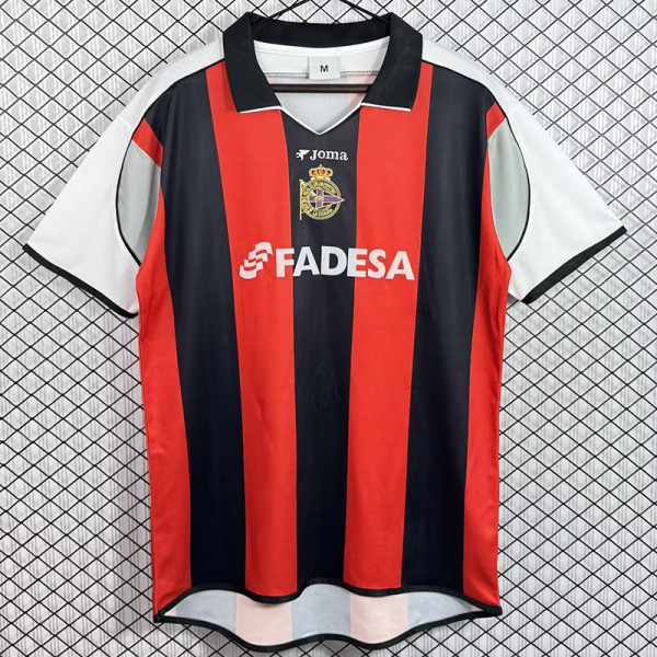 2001/2002 La Coruna Away Retro Soccer Jersey