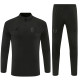 26/27 Man Utd Black Half Pull Tracksuit (半拉链)
