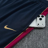 26/27 BAR Dark Blue Half Pull Tracksuit#  (半拉链)