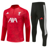 26/27 LIV Camouflage Red Half Pull Tracksuit (半拉链)