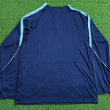 26/27NJ Royal Blue Player Version Half Pull Tracksuit#Ｃ2602(半拉链)