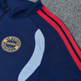26/27 Bayern Royal Blue Half Pull Tracksuit (半拉链)