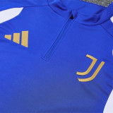 26/27JUV Blue Kids Half Pull Tracksuit (童装半拉链)