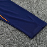 26/27 France Royal Blue Half Pull Tracksuit (半拉链)