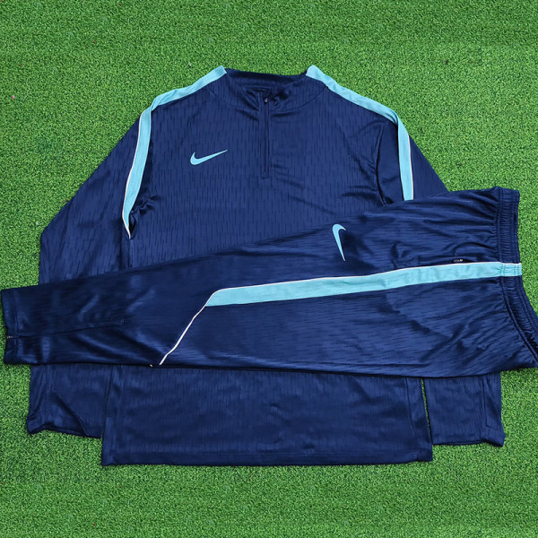 26/27NJ Royal Blue Player Version Half Pull Tracksuit#Ｃ2602(半拉链)