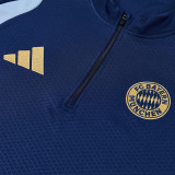 26/27 Bayern Royal Blue Half Pull Tracksuit (半拉链)