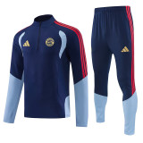 26/27 Bayern Royal Blue Half Pull Tracksuit (半拉链)