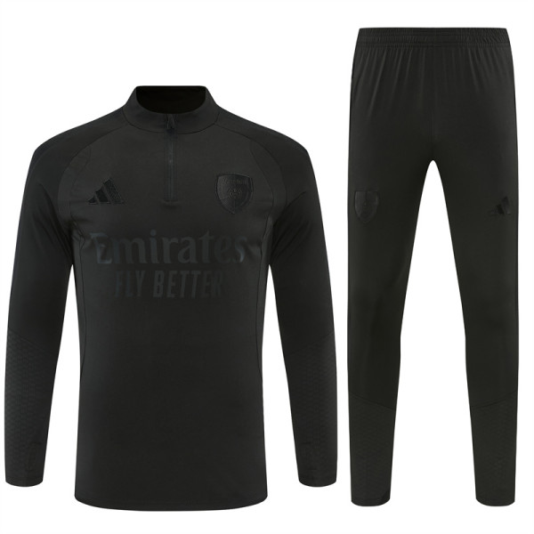 26/27 ARS Black Half Pull Tracksuit (半拉链)