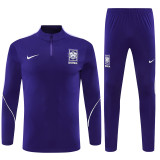 26/27 Korea Purple Half Pull Tracksuit (半拉链)