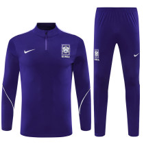 26/27 Korea Purple Half Pull Tracksuit (半拉链)