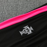 26/27 Portugal Black Half Pull Tracksuit (半拉链)