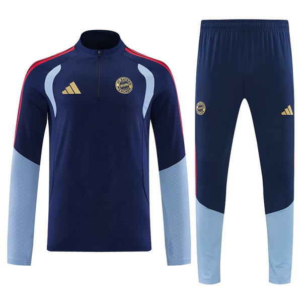 26/27 Bayern Royal Blue Half Pull Tracksuit (半拉链)
