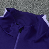 26/27 Korea Purple Half Pull Tracksuit (半拉链)