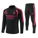 26/27 RMA Black Half Pull Tracksuit (半拉链)