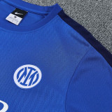 26/27 INT Blue Training Short Suit(带广告)