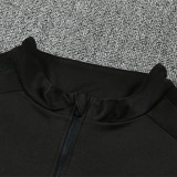 26/27 Man Utd Black Half Pull Tracksuit (半拉链)