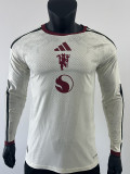 26/27 Man Utd Third Player Version Long Sleeve Soccer Jersey
