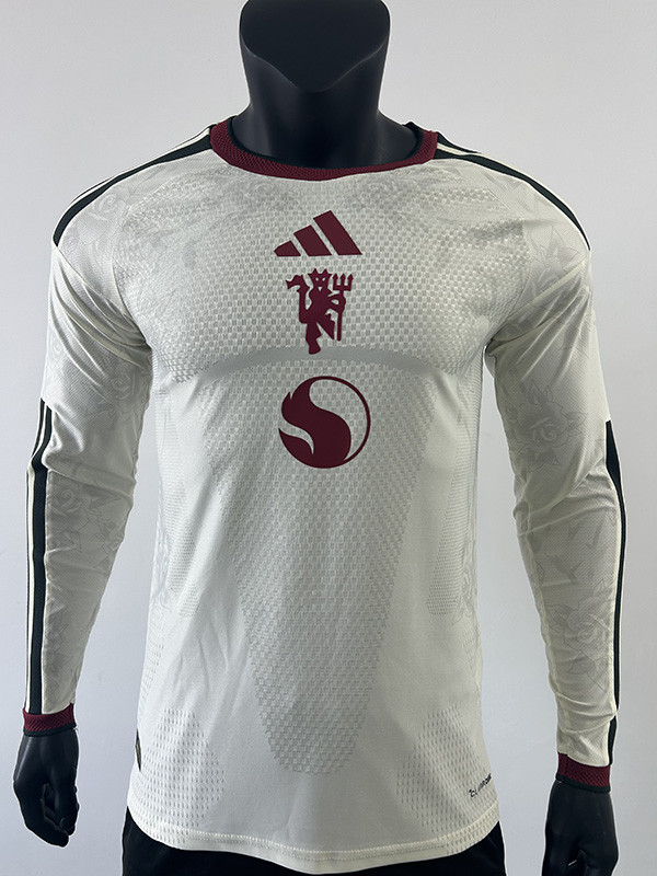 26/27 Man Utd Third Player Version Long Sleeve Soccer Jersey