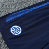 26/27 INT Blue Training Short Suit(带广告)