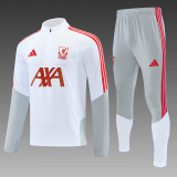 26/27 LIV White Half Pull Tracksuit (半拉链)