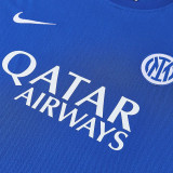 26/27 INT Blue Training Short Suit(带广告)