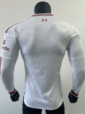 26/27 LIV Away Player Version Long Sleeve Soccer Jersey