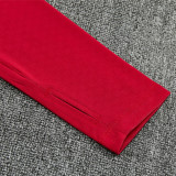 26/27 LIV Camouflage Red Kids Half Pull Tracksuit (童装半拉链)