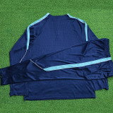 26/27NJ Royal Blue Player Version Half Pull Tracksuit#Ｃ2602(半拉链)