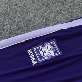 26/27 Korea Purple Half Pull Tracksuit (半拉链)