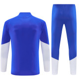 26/27JUV Blue Kids Half Pull Tracksuit (童装半拉链)