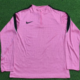 26/27NJ Pink Player Version Half Pull Tracksuit#Ｃ2602(半拉链)