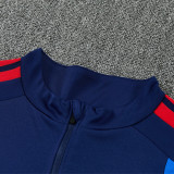 26/27 Lyon Royal Blue Half Pull Tracksuit (半拉链)