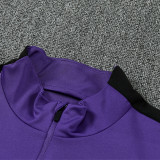 26/27 BAR Co-branded Edition Purple Kids Half Pull Tracksuit (童装半拉链)