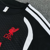 26/27 LIV Black Training sleeve Black Shorts Suit