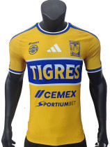 26/27 Tigres Home Player Version Soccer Jersey