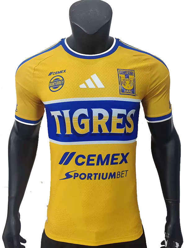 26/27 Tigres Home Player Version Soccer Jersey