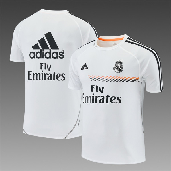 2013/2014 RMA White RetroTraining Shirts
