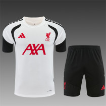 26/27 LIV White Training sleeve Black Shorts Suit