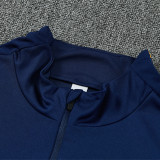 26/27 BAR Royal Blue Half Pull Tracksuit (半拉链)
