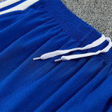 26/27 JUV Blue Kids Training sleeve Shorts Suit#童装
