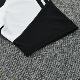 26/27JUV White Training sleeve Black Shorts Suit