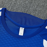26/27 JUV Blue Kids Training sleeve Shorts Suit#童装