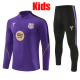 26/27 BAR Co-branded Edition Purple Kids Half Pull Tracksuit (童装半拉链)