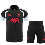 26/27 LIV Black Training sleeve Black Shorts Suit