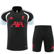 26/27 LIV Black Training sleeve Black Shorts Suit