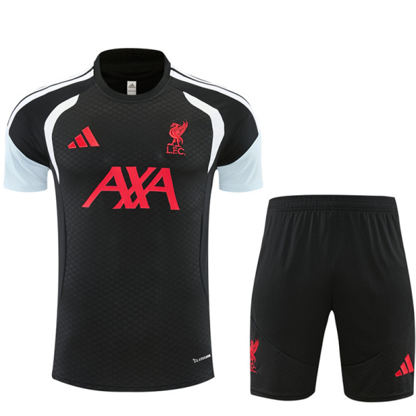 26/27 LIV Black Training sleeve Black Shorts Suit