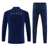 26/27 BAR Royal Blue Half Pull Tracksuit (半拉链)