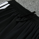 26/27 JUV White Kids Training sleeve Black Shorts Suit#童装