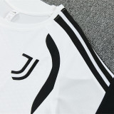 26/27JUV White Training sleeve Black Shorts Suit